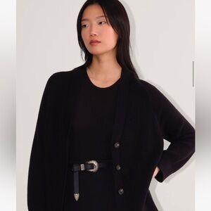 Everlane the long cocoon cardigan